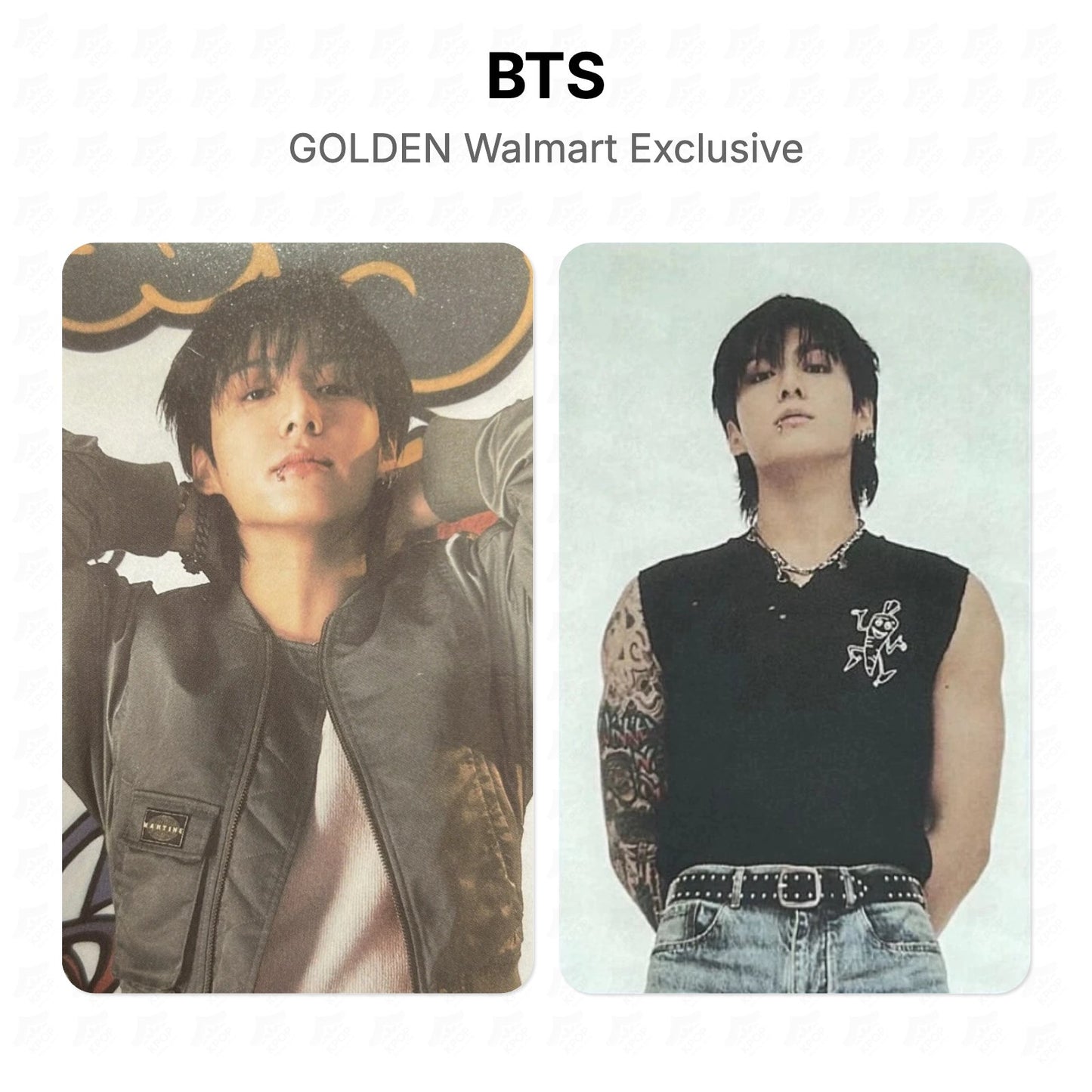 BTS GOLDEN Walmart Exclusive Official Photocard