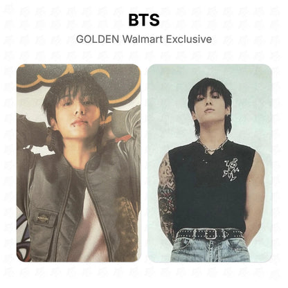 BTS GOLDEN Walmart Exclusive Official Photocard