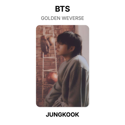 BTS GOLDEN WEVERSE photocard oficial
