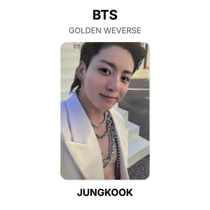 BTS GOLDEN WEVERSE photocard oficial
