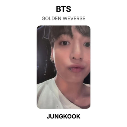 BTS GOLDEN WEVERSE photocard oficial