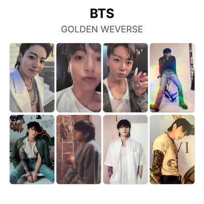 BTS GOLDEN WEVERSE photocard oficial