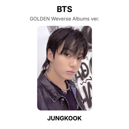 BTS GOLDEN Weverse Albums ver. photocard oficial