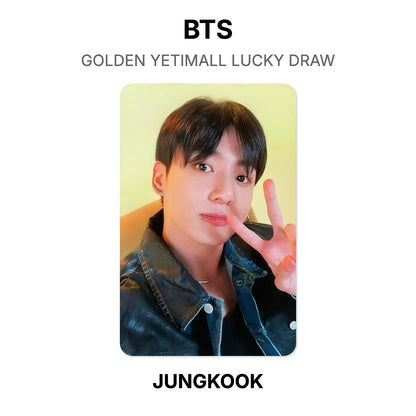 BTS GOLDEN YETIMALL LUCKY DRAW Official Photocard