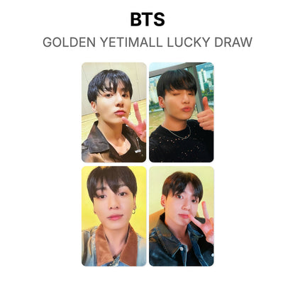 BTS GOLDEN YETIMALL LUCKY DRAW Official Photocard