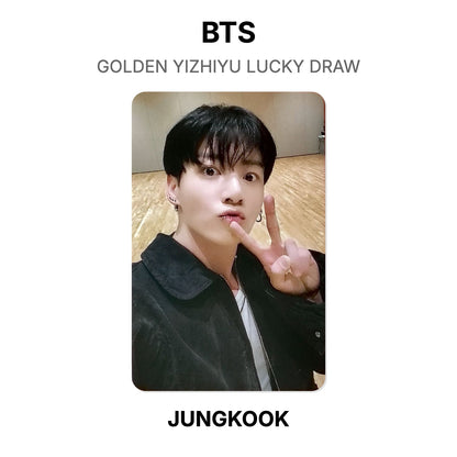 BTS GOLDEN YIZHIYU LUCKY DRAW โฟโต้การ์ดของแท้