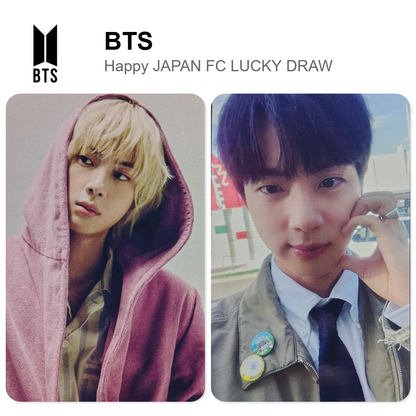 BTS Happy JAPAN FC LUCKY DRAW Official Photocard