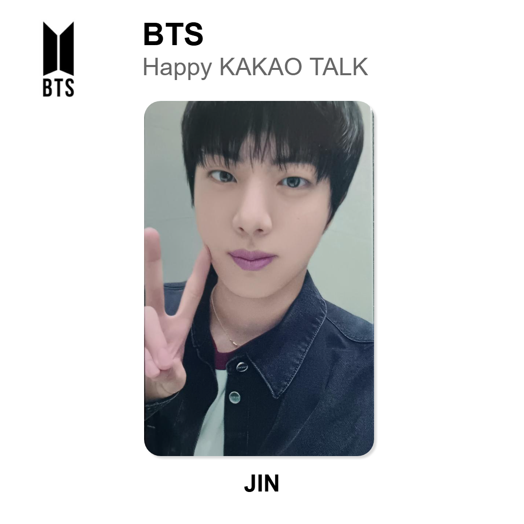 BTS Happy KAKAO TALK Official Photocard