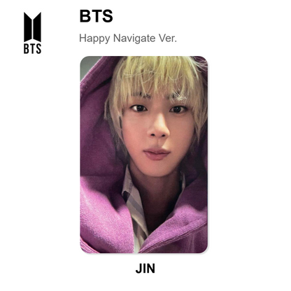 BTS Happy Navigate Ver. Official Photocard