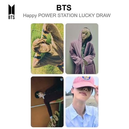 BTS Happy POWER STATION LUCKY DRAW Official Photocard