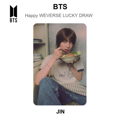BTS Happy WEVERSE LUCKY DRAW Official Photocard