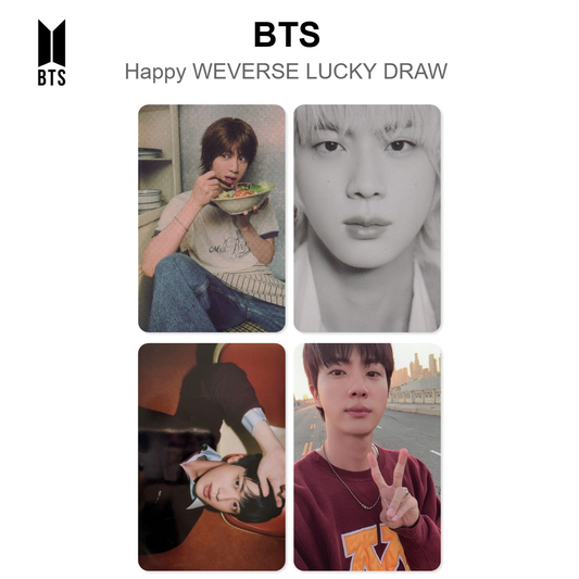 BTS Happy WEVERSE LUCKY DRAW Official Photocard