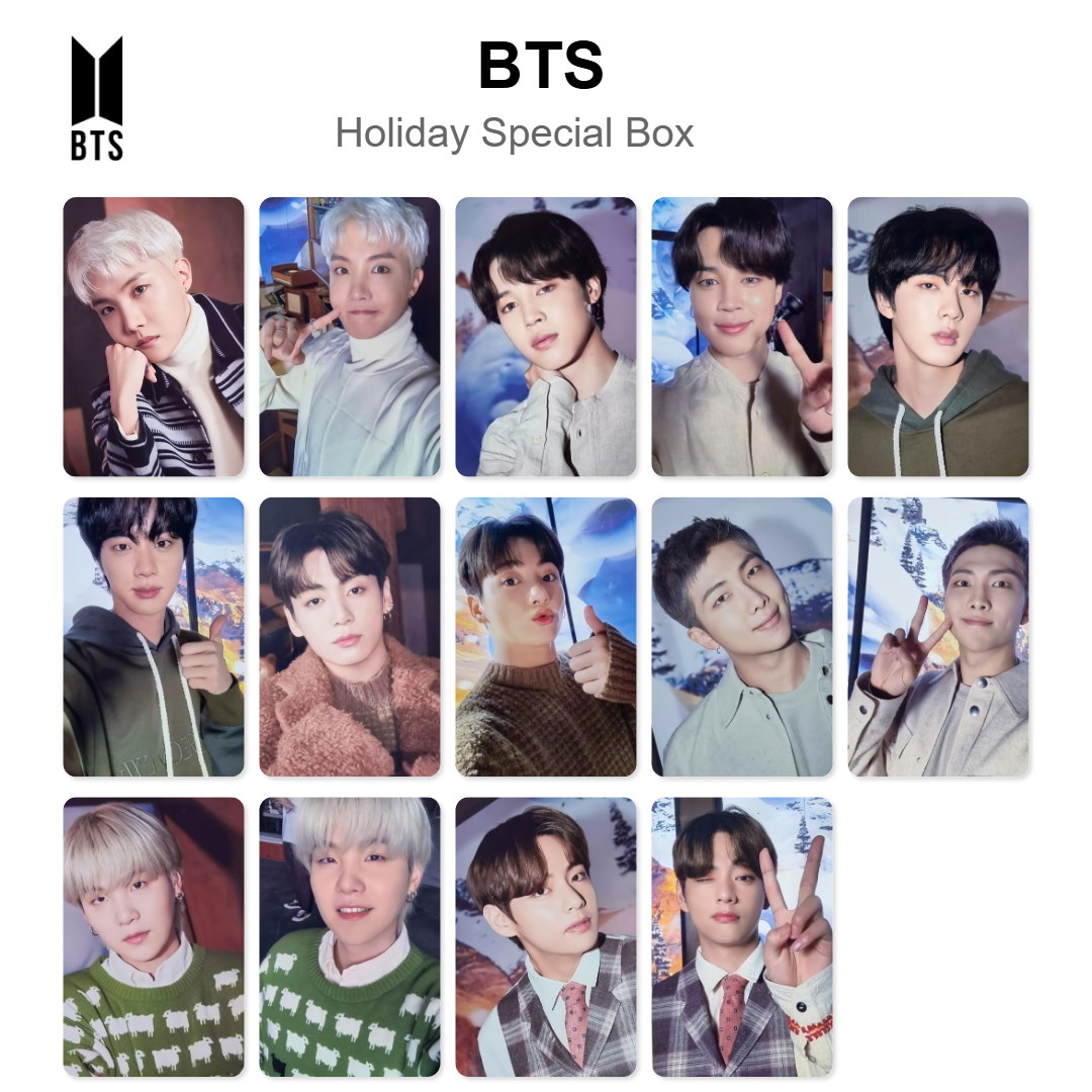BTS Holiday Special Box Official Photocard