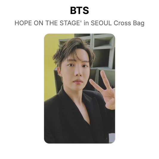 BTS j-hope Tour 'HOPE ON THE STAGE' in SEOUL Cross Bag 公式フォトカード