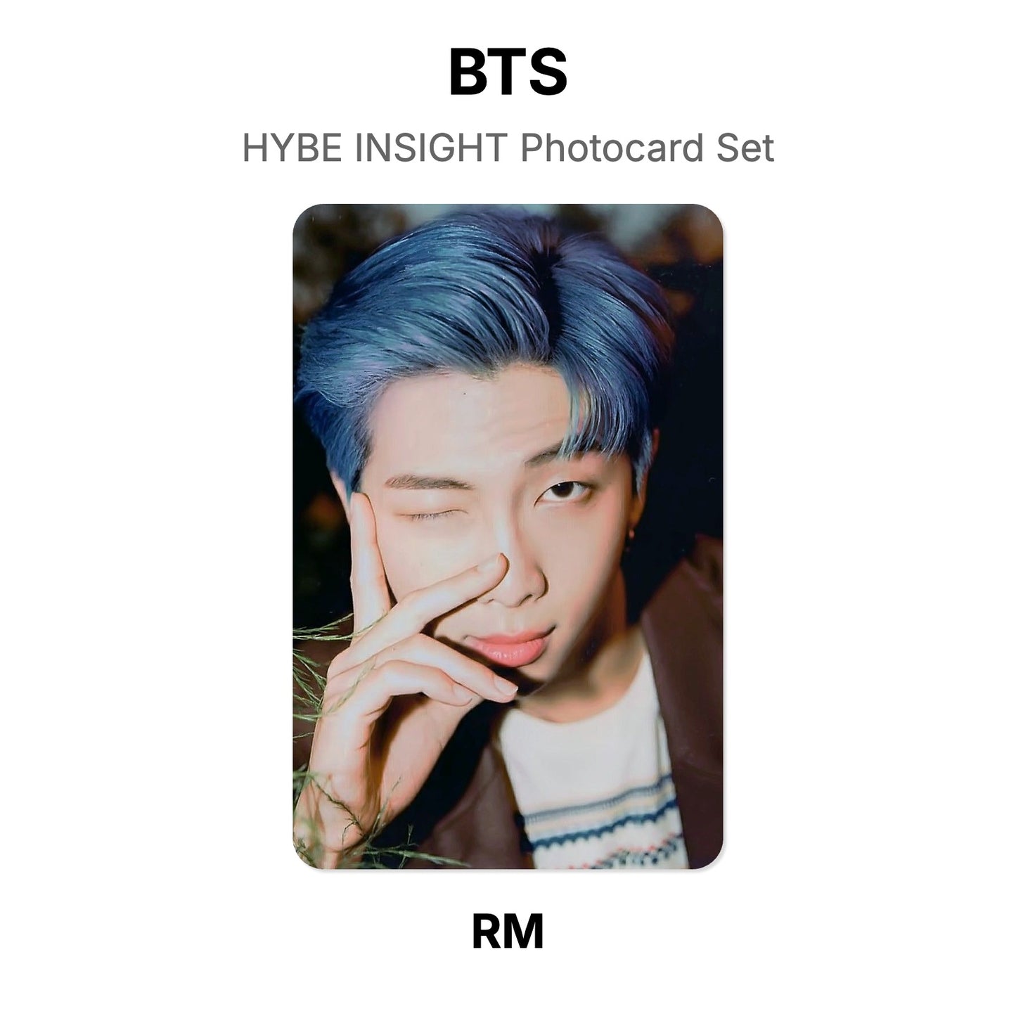 BTS HYBE INSIGHT Photocard Set photocard officielle