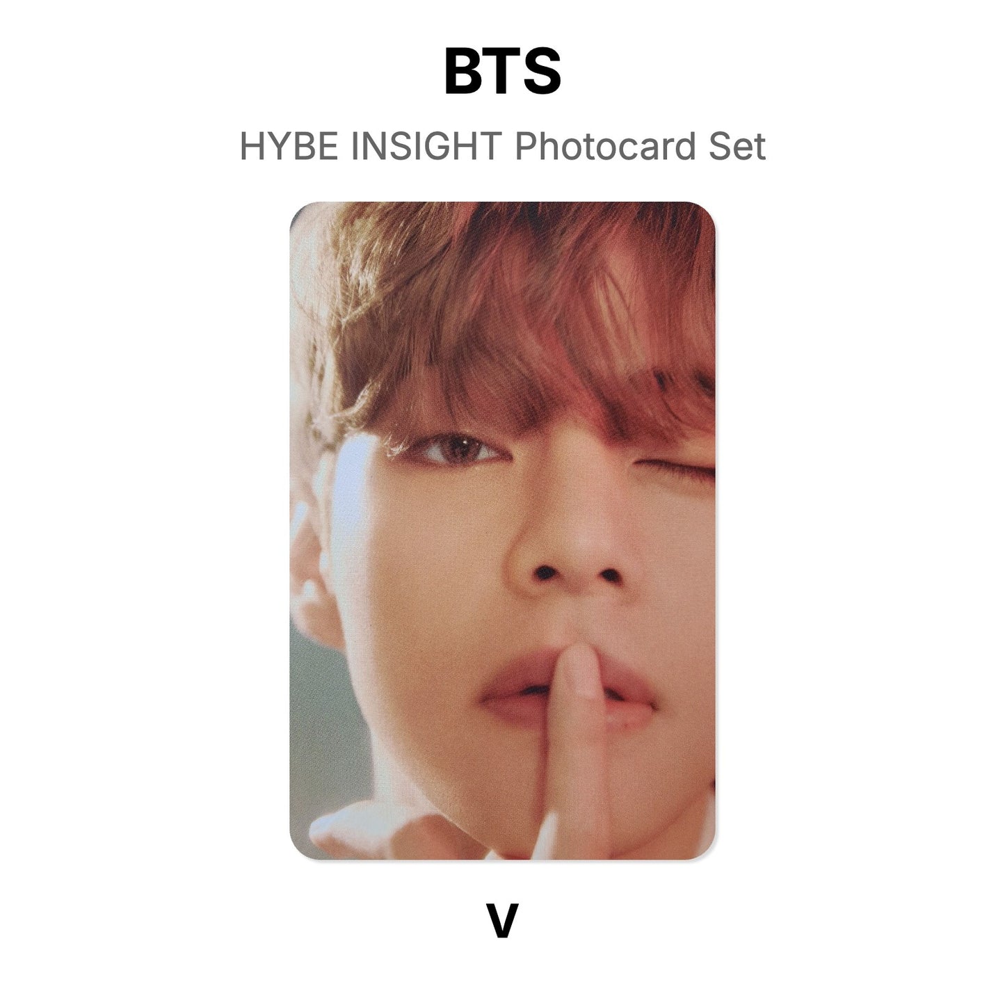 BTS HYBE INSIGHT Photocard Set photocard officielle