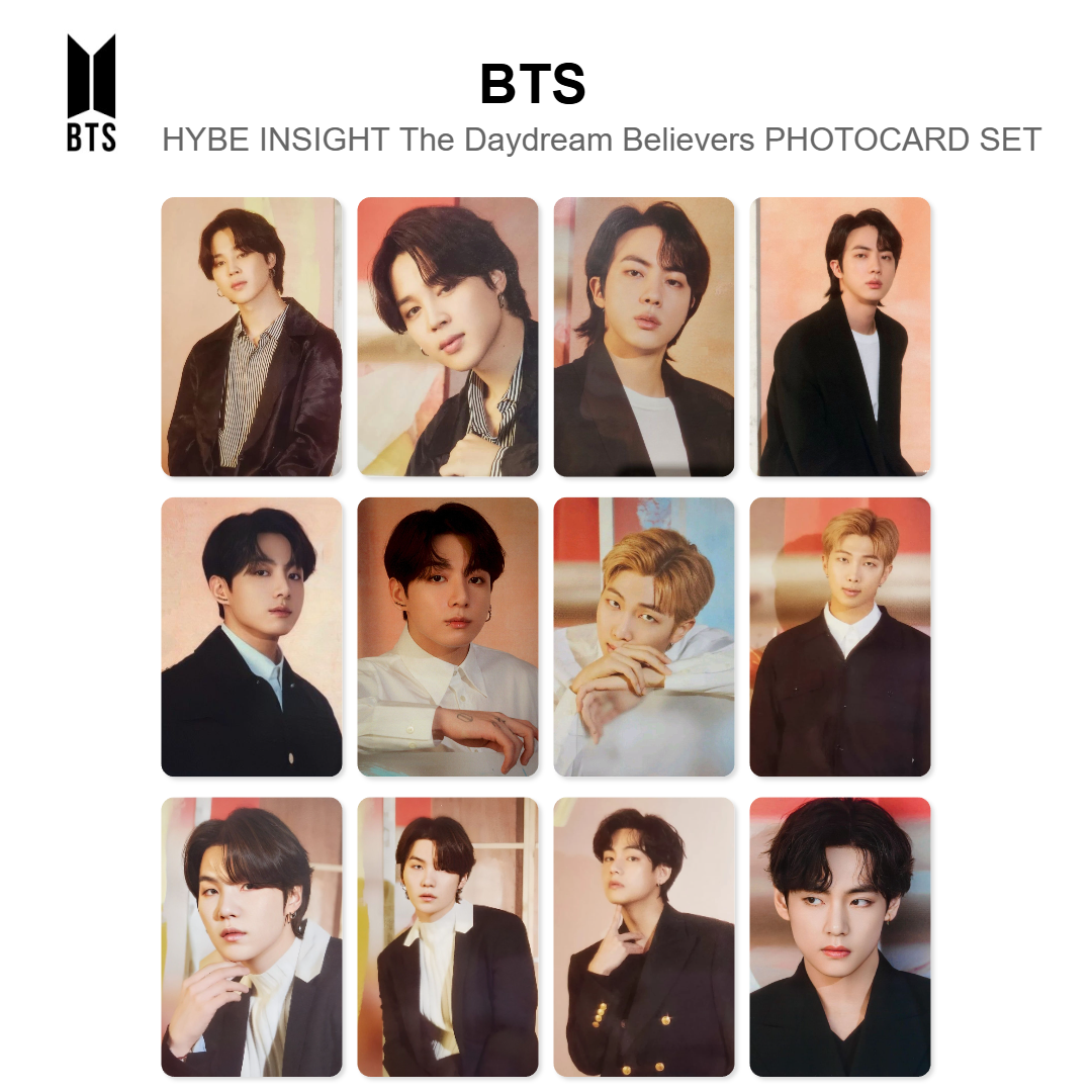 BTS HYBE INSIGHT The Daydream Believers PHOTOCARD SET Official Photocard