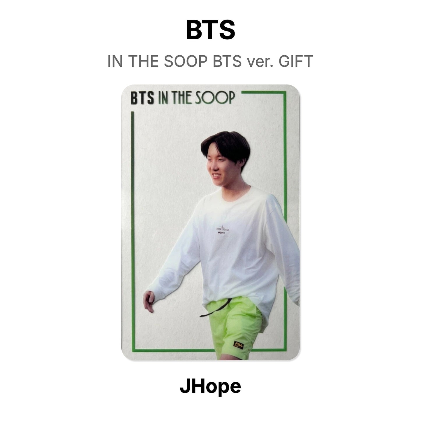 BTS IN THE SOOP BTS ver. GIFT Offizielle Photocard