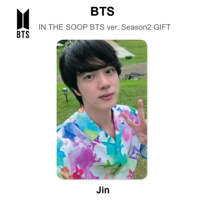BTS IN THE SOOP BTS ver. Season2 GIFT photocard ufficiale