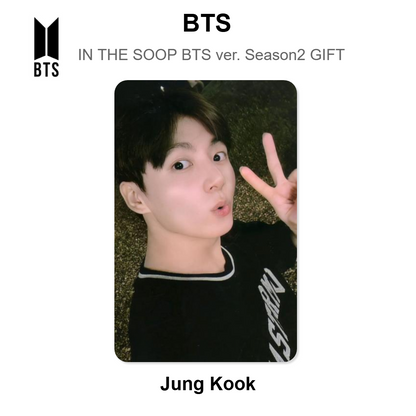 BTS IN THE SOOP BTS ver. Season2 GIFT photocard ufficiale