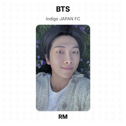 BTS Indigo JAPAN FC Official Photocard