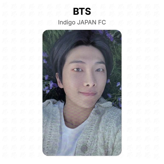 BTS Indigo JAPAN FC Official Photocard