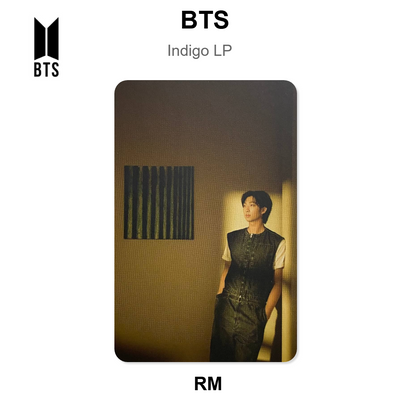 BTS Indigo LP photocard officielle