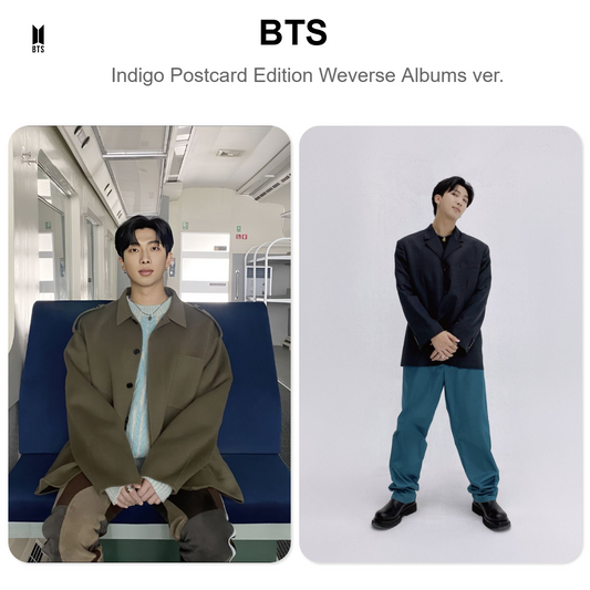 BTS Indigo Postcard Edition Weverse Albums ver. 公式フォトカード