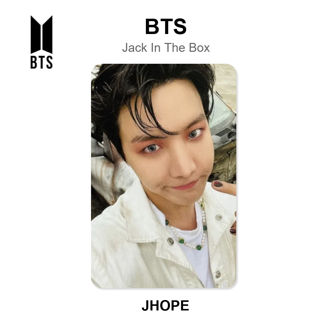 BTS Jack In The Box photocard oficial