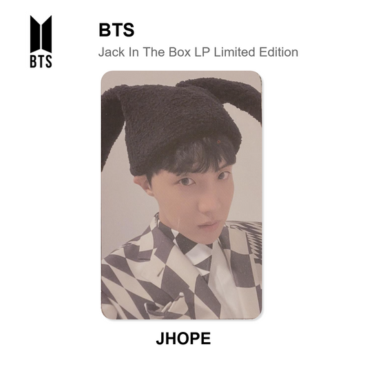 BTS Jack In The Box LP Limited Edition photocard resmi