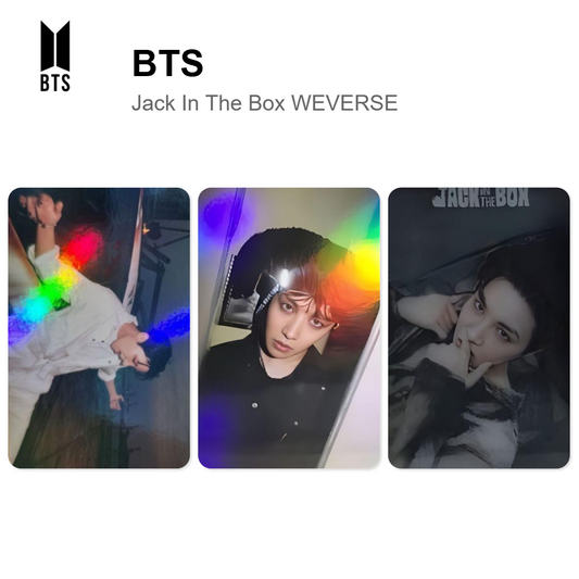 BTS Jack In The Box WEVERSE photocard resmi