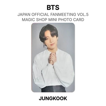 BTS JAPAN OFFICIAL FANMEETING VOL.5 MAGIC SHOP MINI PHOTO CARD Offizielle Photocard