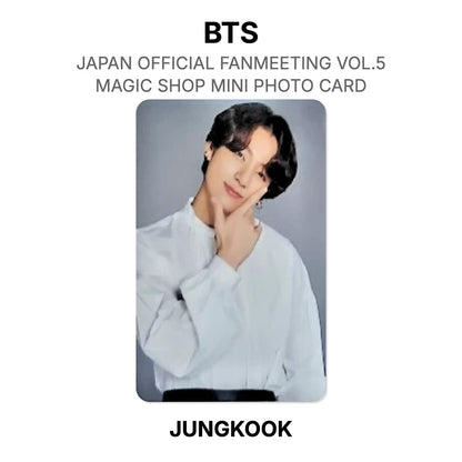 BTS JAPAN OFFICIAL FANMEETING VOL.5 MAGIC SHOP MINI PHOTO CARD Offizielle Photocard