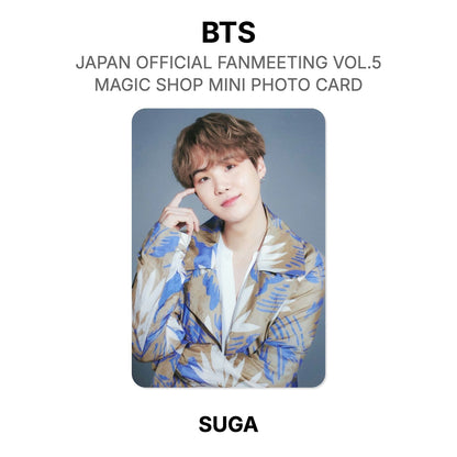 BTS JAPAN OFFICIAL FANMEETING VOL.5 MAGIC SHOP MINI PHOTO CARD Offizielle Photocard