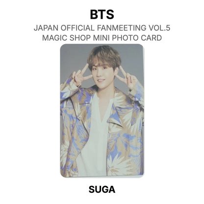 BTS JAPAN OFFICIAL FANMEETING VOL.5 MAGIC SHOP MINI PHOTO CARD Offizielle Photocard