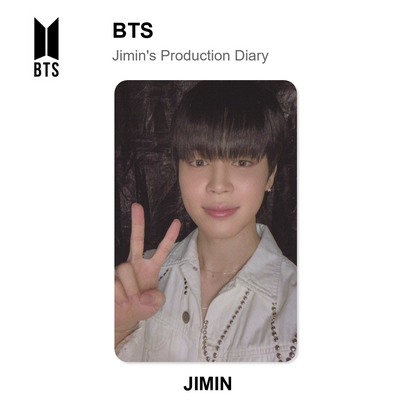 BTS Jimin's Production Diary Offizielle Photocard