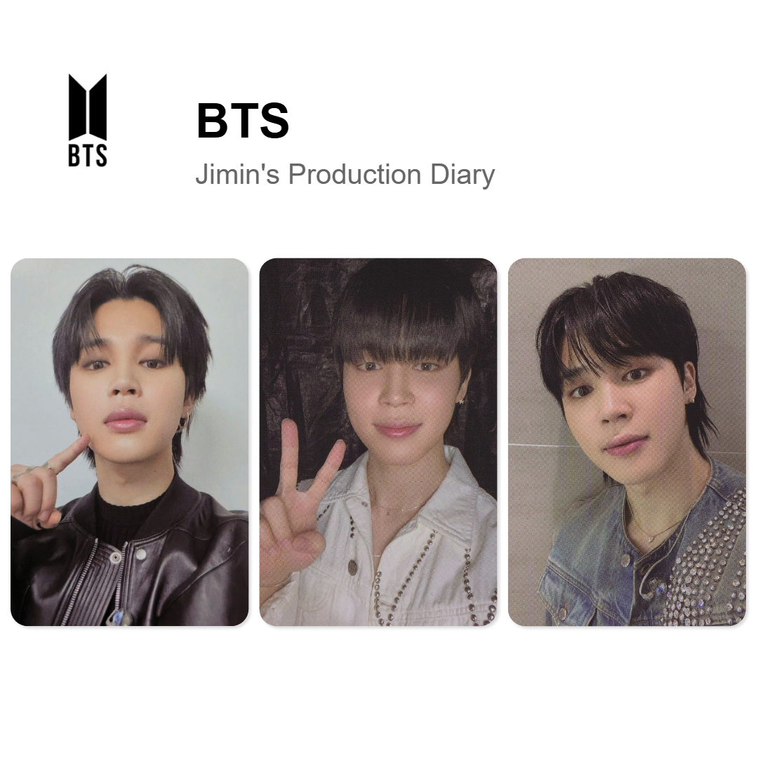 BTS Jimin's Production Diary Offizielle Photocard