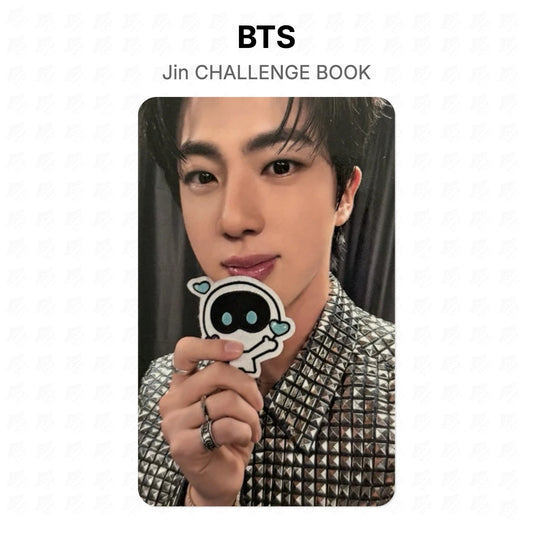 BTS Jin CHALLENGE BOOK Official Photocard