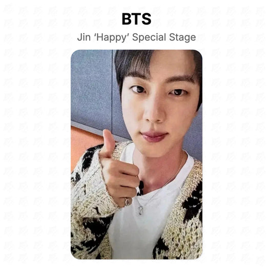 BTS Jin ‘Happy’ Special Stage Official Photocard