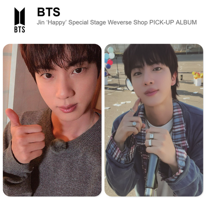 BTS Jin ‘Happy’ Special Stage Weverse Shop PICK-UP ALBUM Official Photocard