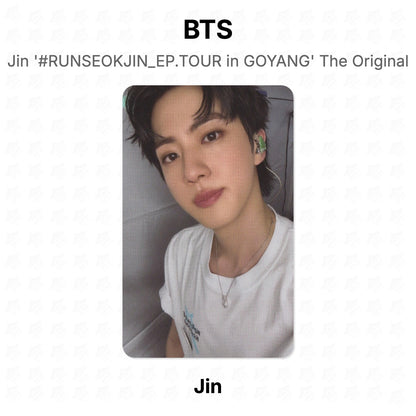 BTS Jin '#RUNSEOKJIN_EP.TOUR in GOYANG' The Original Official Photocard