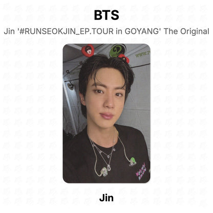 BTS Jin '#RUNSEOKJIN_EP.TOUR in GOYANG' The Original Official Photocard
