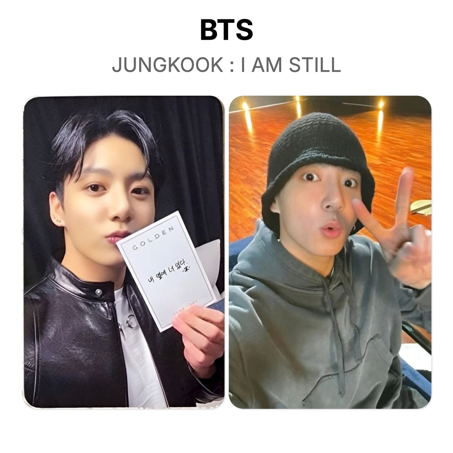 BTS JUNGKOOK : I AM STILL Offizielle Photocard