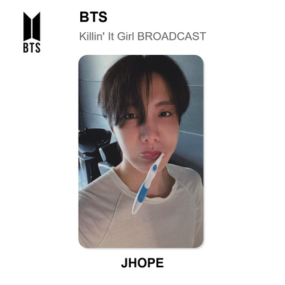 BTS Killin' It Girl BROADCAST Official Photocard