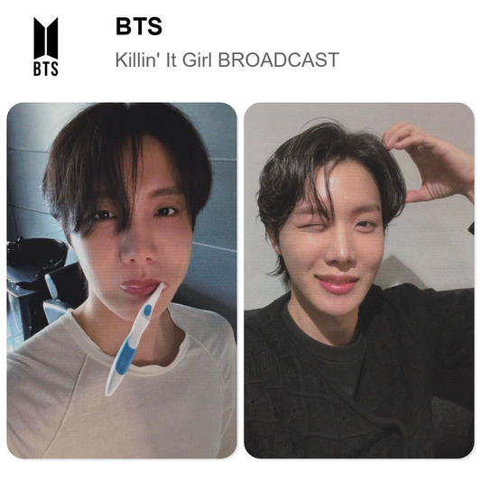BTS Killin' It Girl BROADCAST Official Photocard