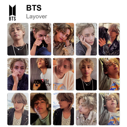 BTS Layover officiellt Photocard