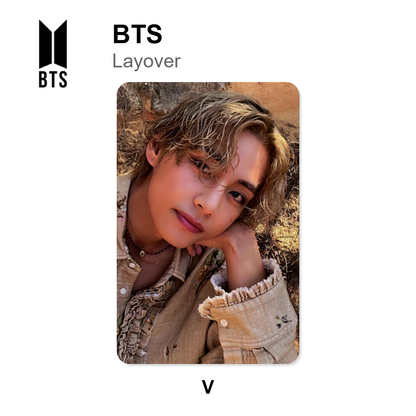 BTS Layover officiellt Photocard
