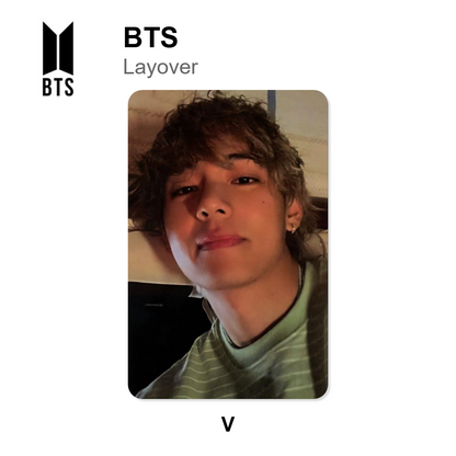 BTS Layover officiellt Photocard