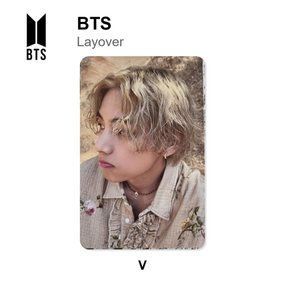 BTS Layover officiellt Photocard