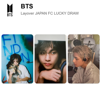 BTS Layover JAPAN FC LUCKY DRAW Official Photocard